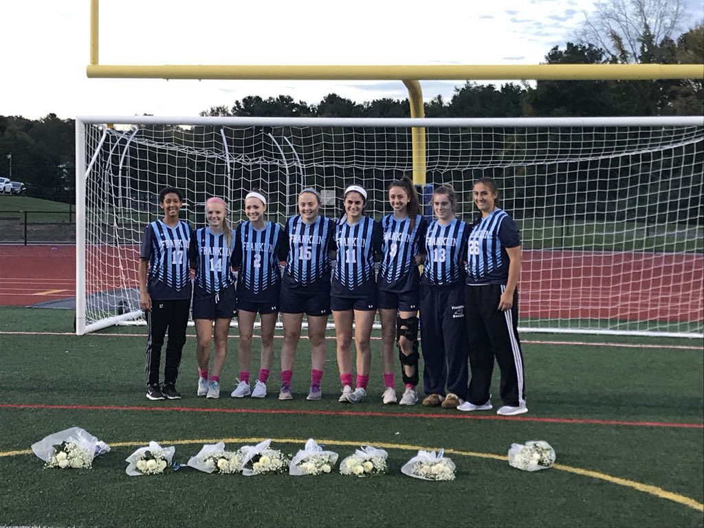 FHSGSOCBoosters's tweet photo. Such a great group of players and role models overall. These Seniors lead on and off the field. A special shout out to @Halle_Atkinson who is missed in so many ways. We miss you out there kid! Keep working hard! @fhsgvsoccer @FHSSports https://t.co/t7U3I1sRHe