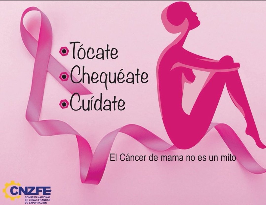 CNZFE в Twitter: „Nos unimos a la campaña de prevención contra el cáncer de  mama???? Un día como hoy es para recordar que la mejor lucha es detectar a  tiempo; hagamos conciencia.