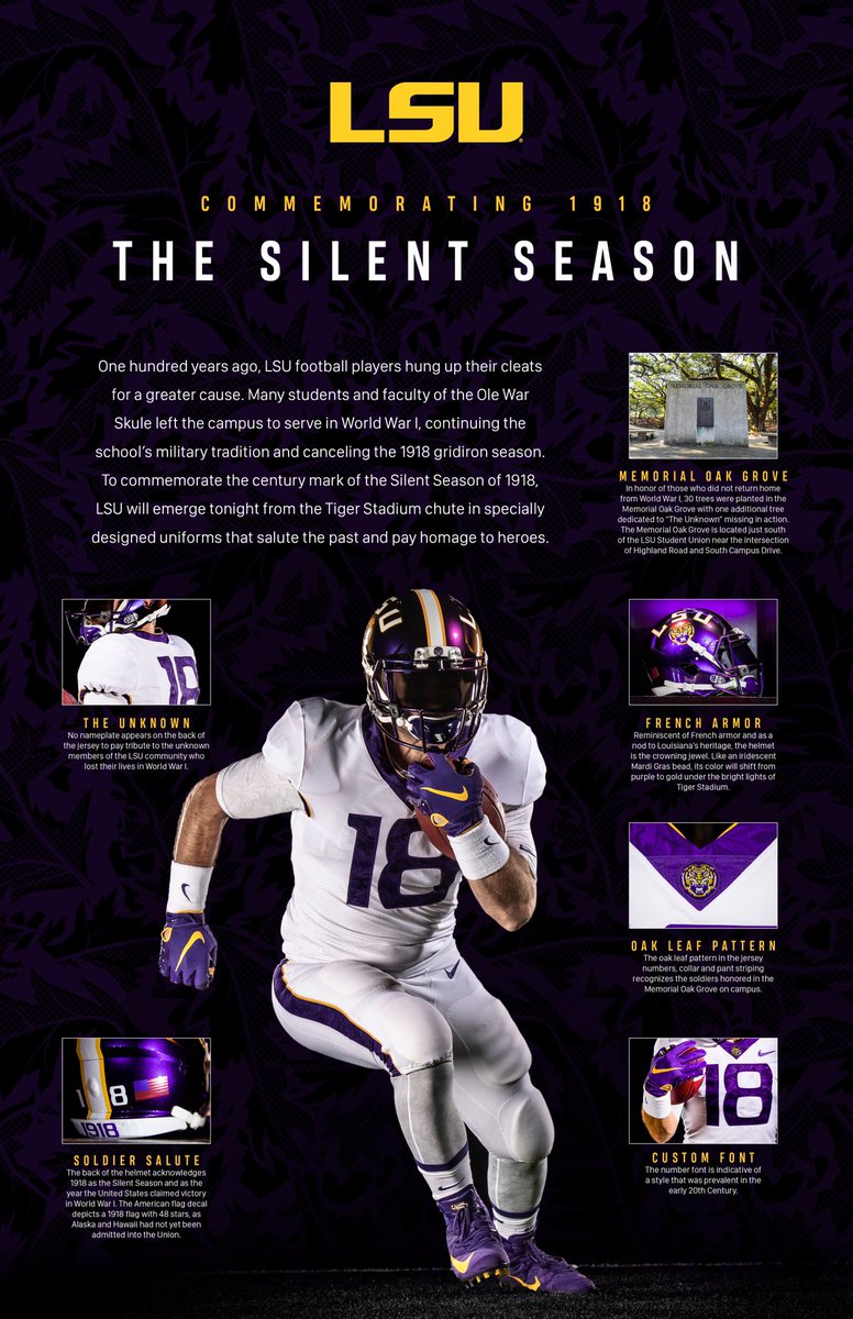 lsu silent season jersey