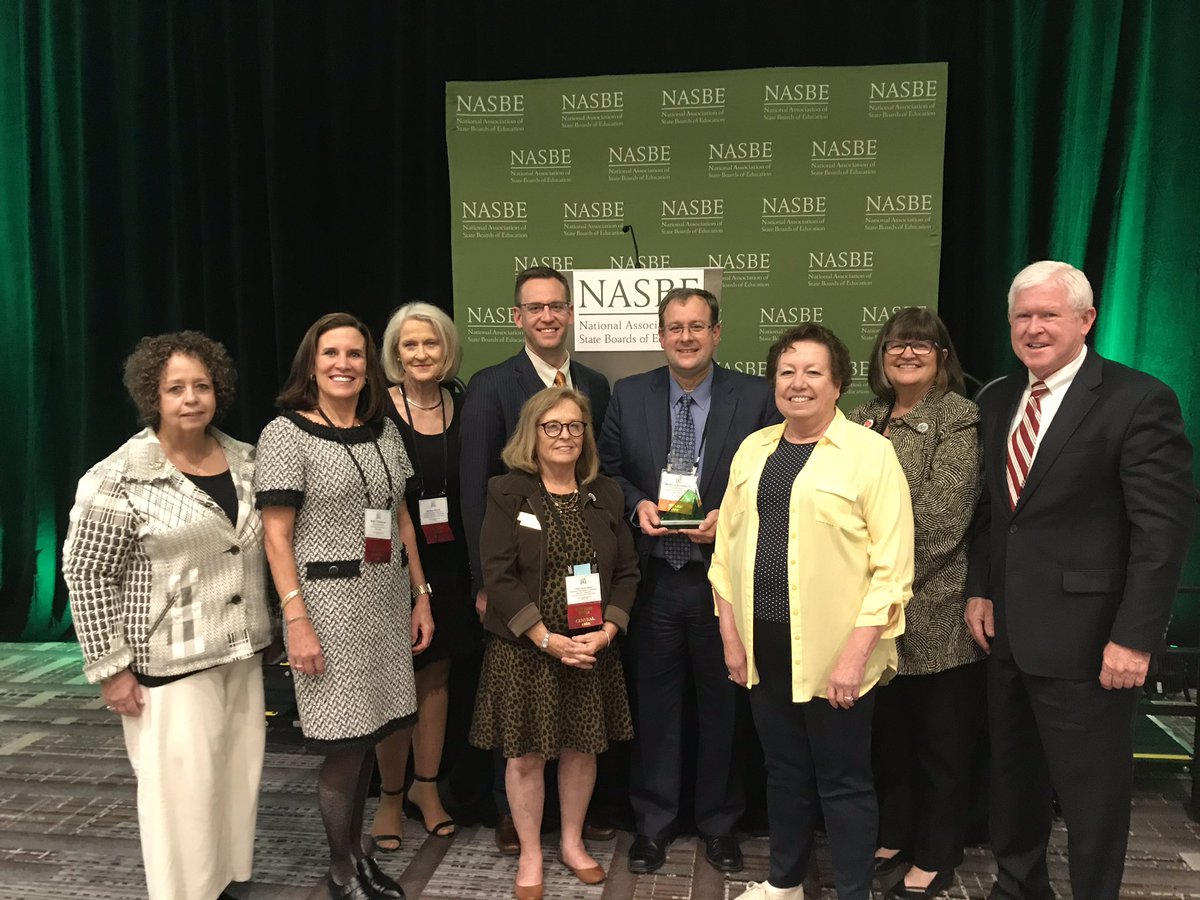 RachelBe4Ed's tweet image. Congratulations to NASBE Policy Leader of the Year Commissioner Matt Blomstedt