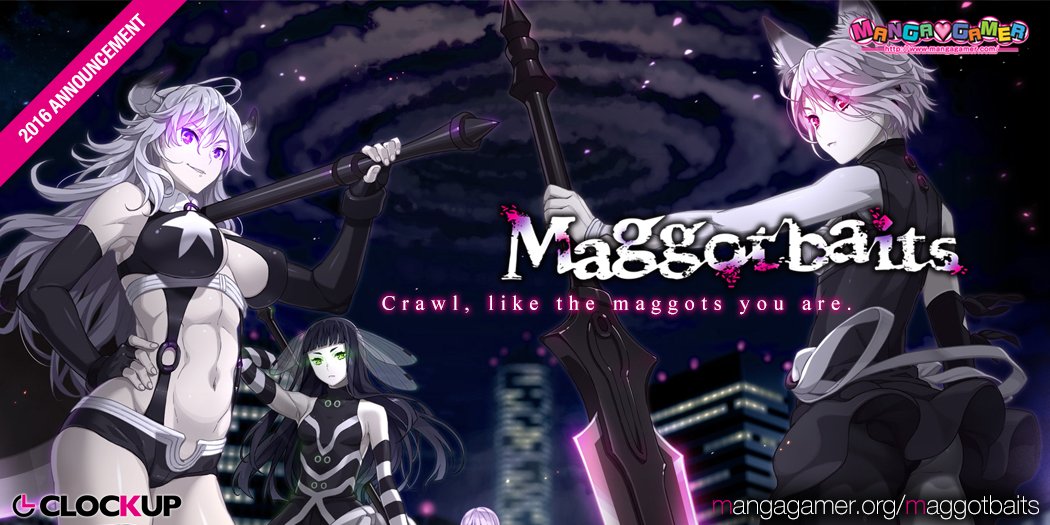 MangaGamer on X: Maggot baits is also fully translated and now 55