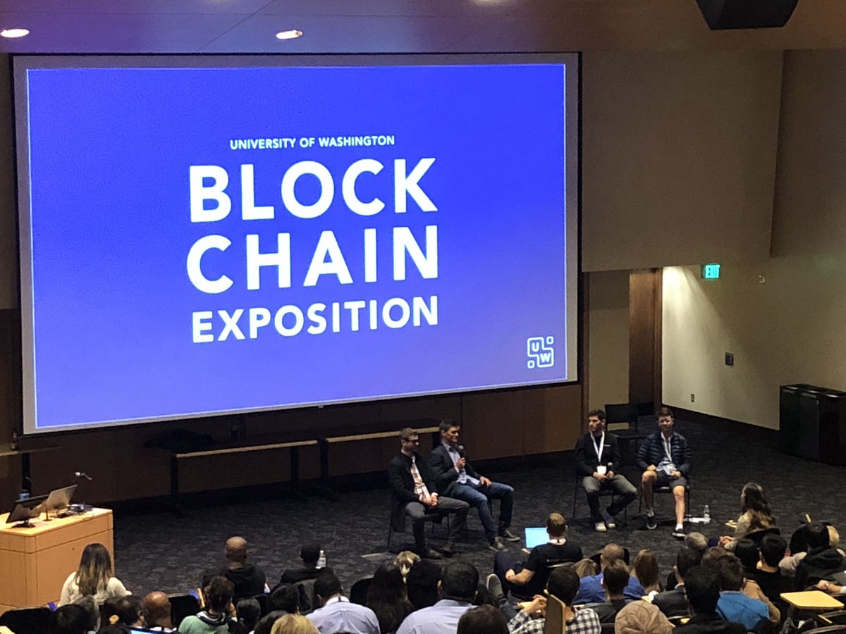 #IOST US Growth Lead @forkingblocks participated in a great debate at the University of Washington. Thanks <a href="/uwblockchain/">Blockchain Society @ UW</a> for hosting and excited to participate in more discussions in the near future!