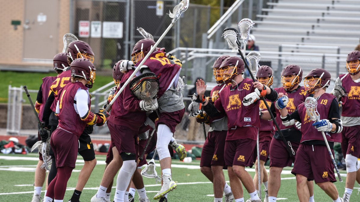 gophermlax's tweet photo. Freshman Jake Rosenow will be getting the start in goal for tomorrow's scrimmage vs St. Thomas. Read more in this week's #FallBallNotebook
🗒- https://t.co/5OUIuGCMiR https://t.co/87t9sBG71x