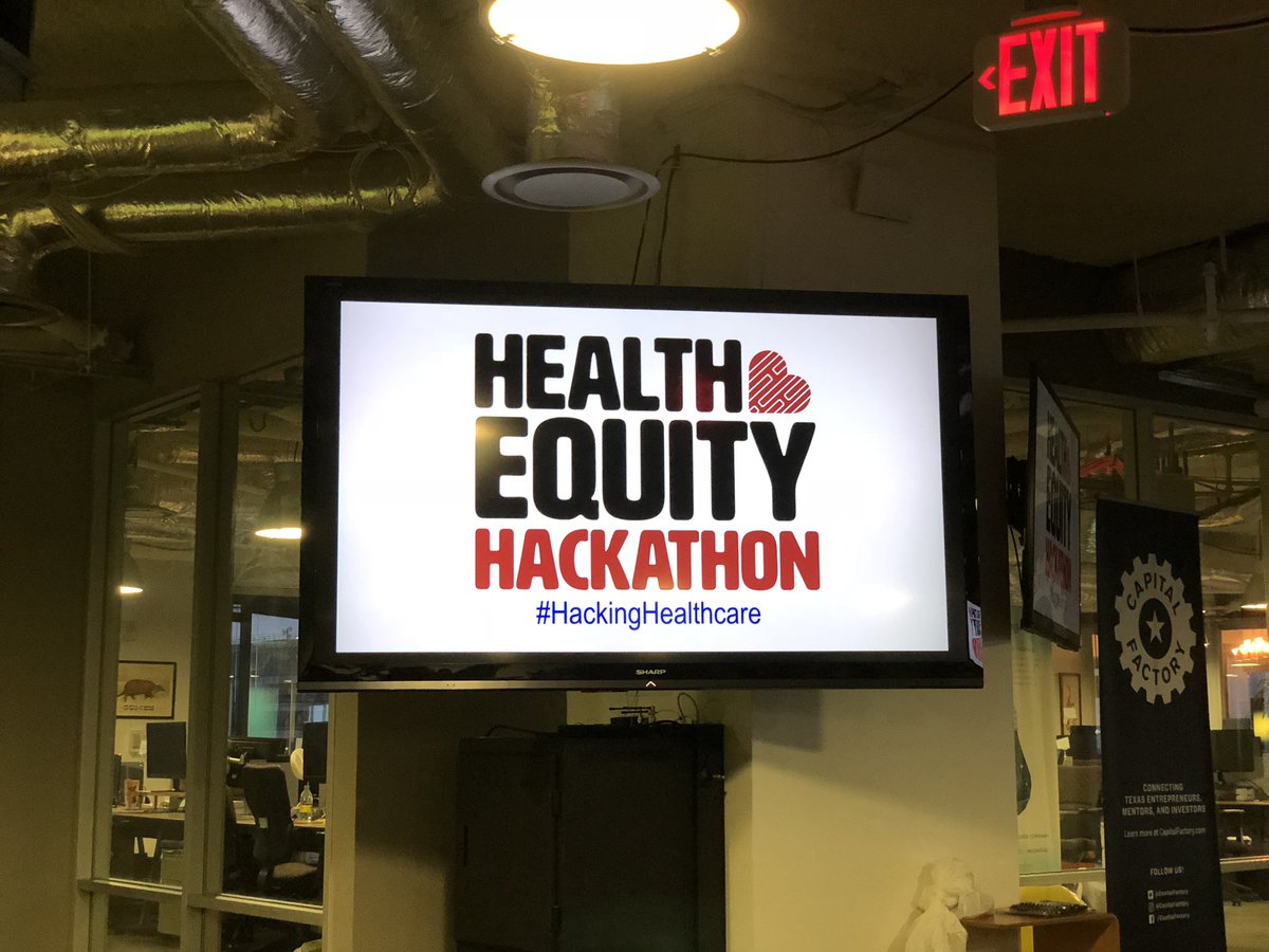 The DocDelta team is having a great time @ the Health Equity Hackathon, great teams and healthcare data geeks.