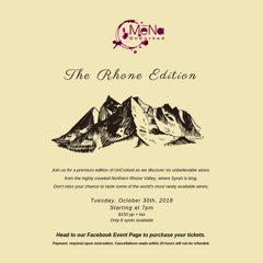 Premium wine night class at MeNa! October 30th, Rob Nellis will be opening 6 extraordinary wines from the Northern Rhone Valley. Try them maybe once in your life on the 30th!

#ottawaevents #wine&amp;food #wineclass #ottawa #finedining