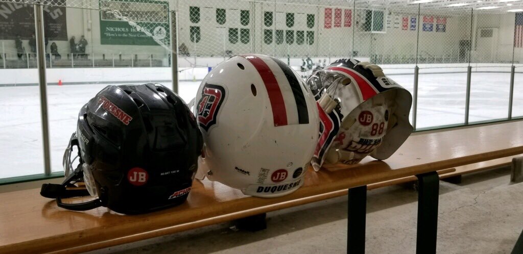 DuqHockey's tweet photo. Remembering the life of Marquis Jaylen Brown #JB40 @DuqFB https://t.co/t60mJxCK3M