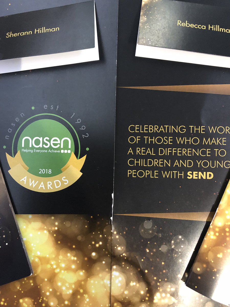 Honoured to be a judge at tonight’s <a href="/nasen_org/">nasen</a> Awards with @AdamBoddison <a href="/vanessafeltz/">Vanessa Feltz</a> #exceptionalparentalengagement #youthacheivment  #nasenawards2018