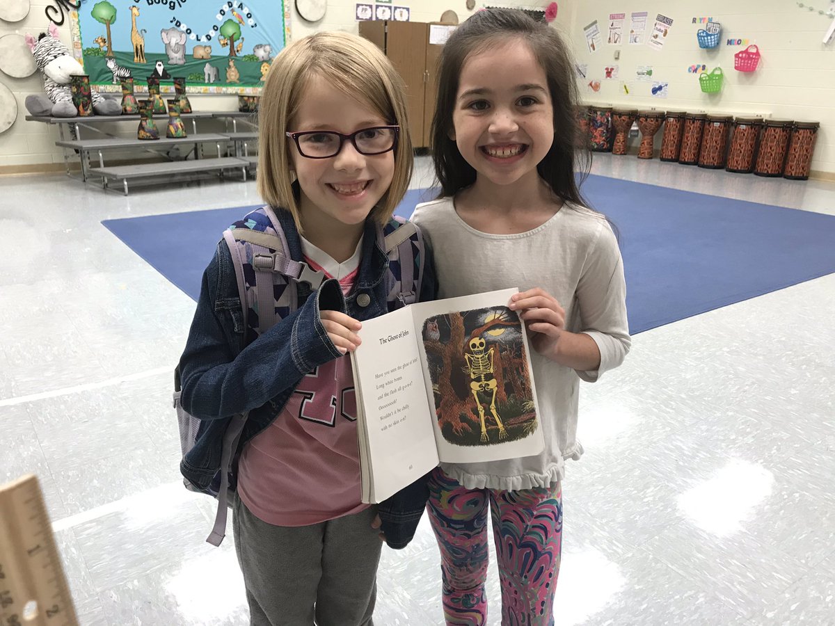 EGESMusicClass's tweet photo. These Second graders were excited when we learned Ghost of John! They eagerly rushed through the pages to find it in their reading book! “Miss Duong- we told you we heard it before!!” @EESMaher @ccpsPerform #ghostofjohn #kodaly #integration #spooky #halloween https://t.co/XHDBV66pXe