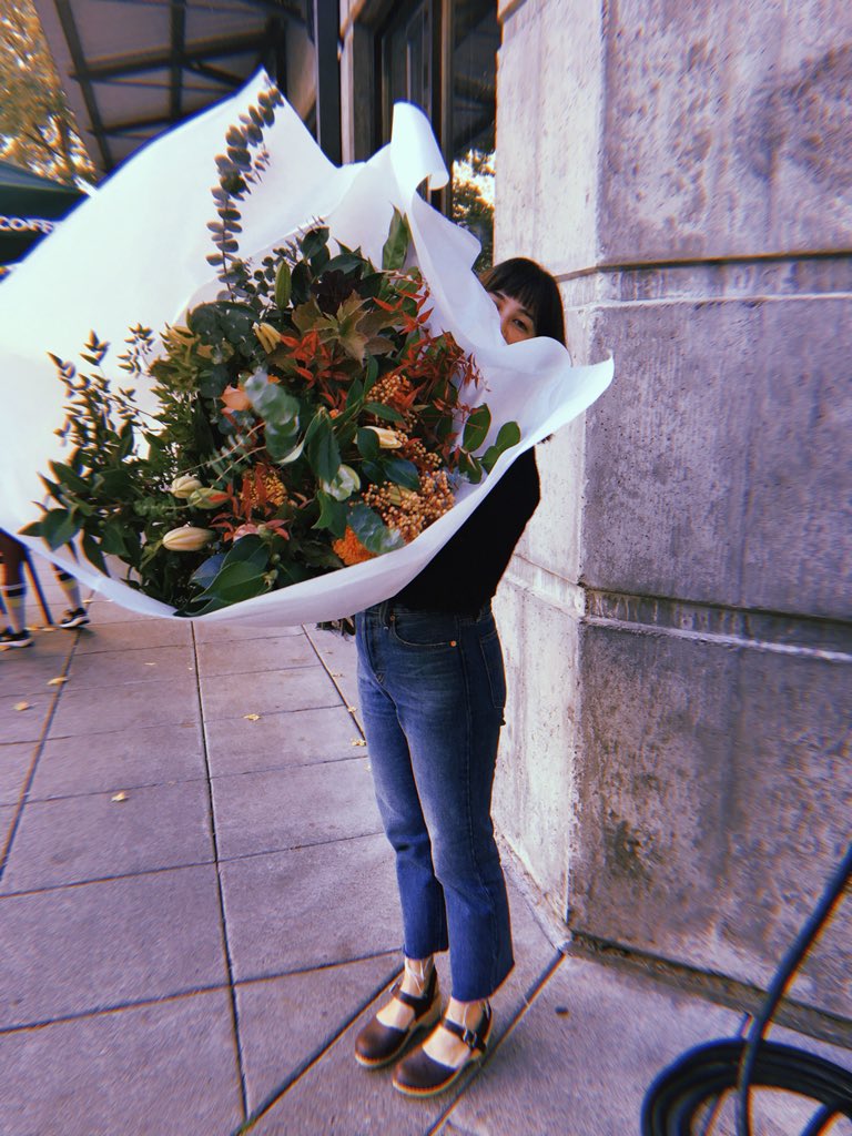 emiliahn's tweet photo. Today’s flowers #Sayochan 💘 https://t.co/yPsiaOuREC