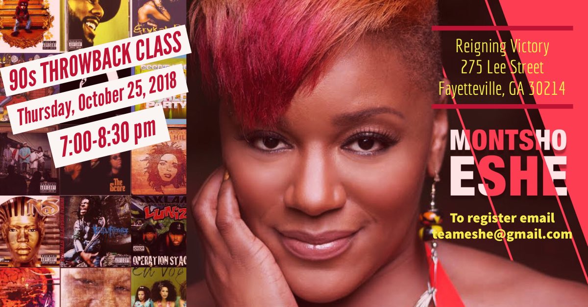 Eshesmiles's tweet photo. 90s #THROWBACKCLASS!! Soo looking forward to teaching this class!Going to be FUN,FUN,FUN! Click the link below to sign up for the class!!! Thanks for your support!! #Dance #The90s #Goodtimes
https://t.co/ll5QulYM8b https://t.co/koy93tEtMR