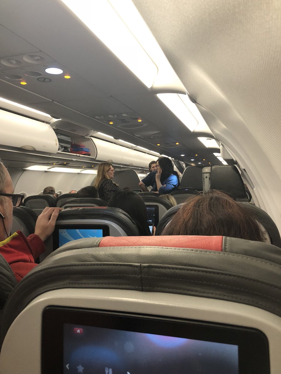 ModernExotics's tweet image. People want to get off the plane and get on the @Delta flight that is leaving soon for Orlando. We cannot take it any longer. Talk about feeling terrified. @AmericanAir #MechanicalProblems