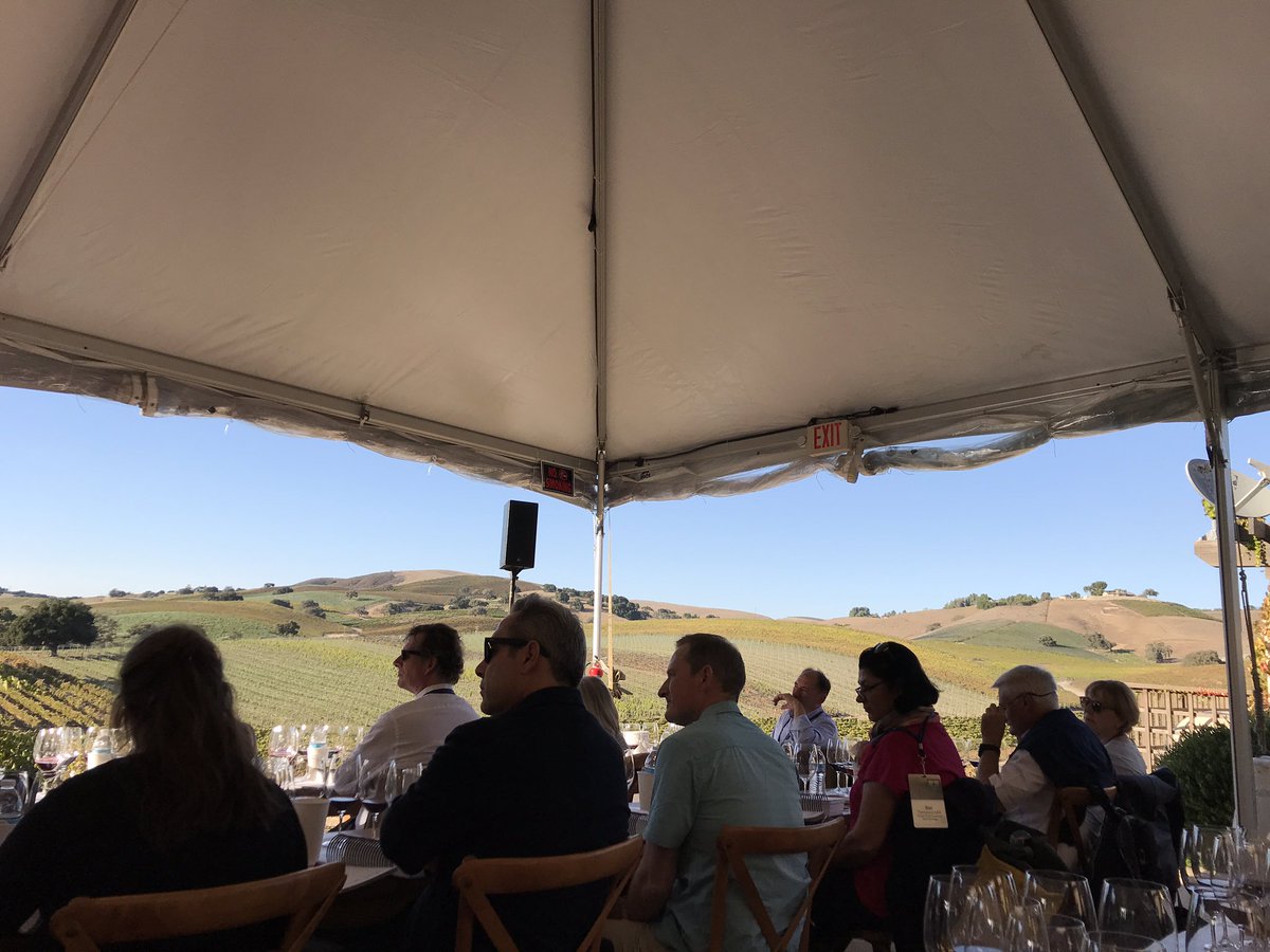 A magical setting <a href="/stolpmanwine/">Peter Stolpman</a> for a tasting of #Rhone varieties.  Lots of discussion and very compelling wines = great afternoon #mwtour #CaliforniaWines