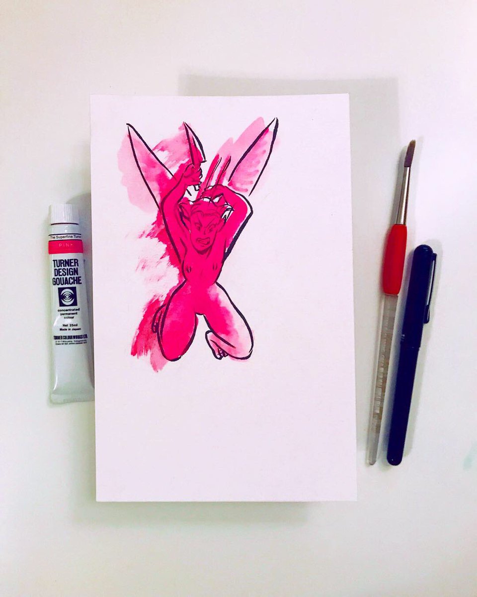 adrawer4ever's tweet photo. 🔪 Day 16 // Angular 🔪

Pixies are easily the most fierce and distrusting of all beings, by far the worst magical species to anger for you will be lucky if you live to tell the tale.

#inktober #inktober2018 #inktoberday16 #inktoberangular https://t.co/yInIZACi2V