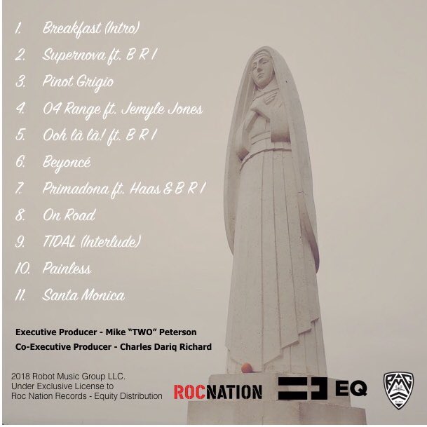 MIKETWORMG's tweet image. “Breakfast In Santa Monica” Out Now!! Everywhere!! #RobotMusicGroup #RocNation #EquityDistribution #BreakfastInSantaMonica