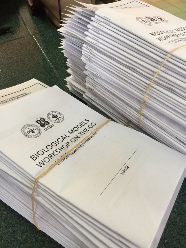 upcmpsa's tweet photo. About to start today’s Biological Models Workshop On The Go here in Columban College Inc., Olongapo City! #BMWotg2018 #UPPSA #PhysicianScientist https://t.co/liUydNcYlg