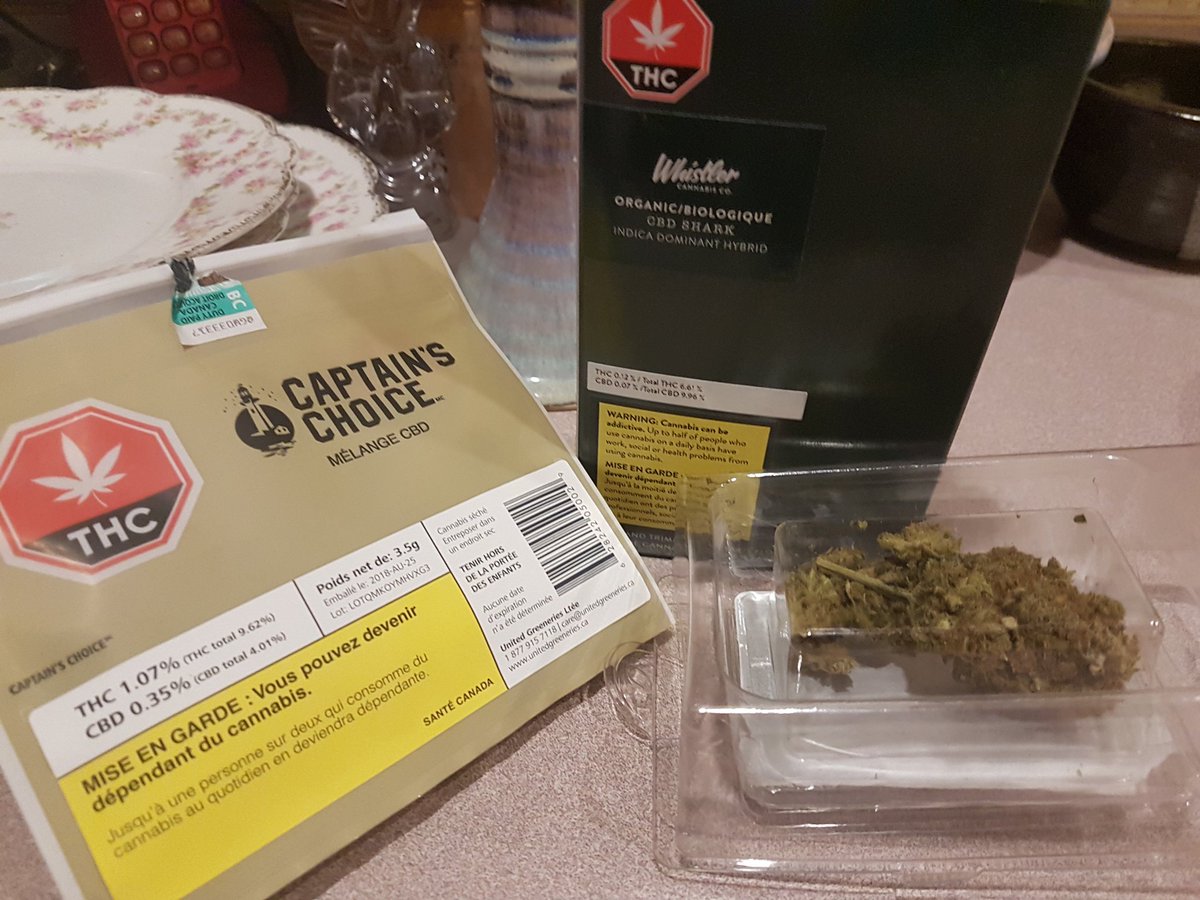 Order Wed, delivered Friday. Don't mind this high CBD stuff, just sleepy and hungry, perfect. #LegalizationInCanada