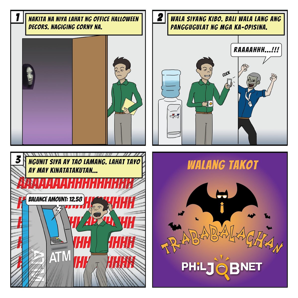 PhilJobNet's tweet image. Di na kailangan ng props para manakot. 🏧 💸😁

#Trababalaghan
#PhilJobnet