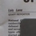 worstsatan's tweet photo. lois writing about supergirl https://t.co/GErbjyrLxK