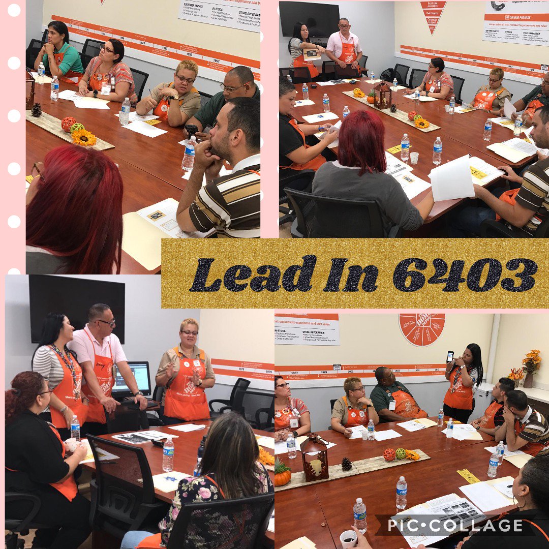 Alejandra4007's tweet photo. Lead In Service & Deliverys! Great day of training and best practices with our associates in 6403!! Thanks DS Jimmy for your partnership! #Knowledge #THD6403 https://t.co/8BLPwEJ5qG