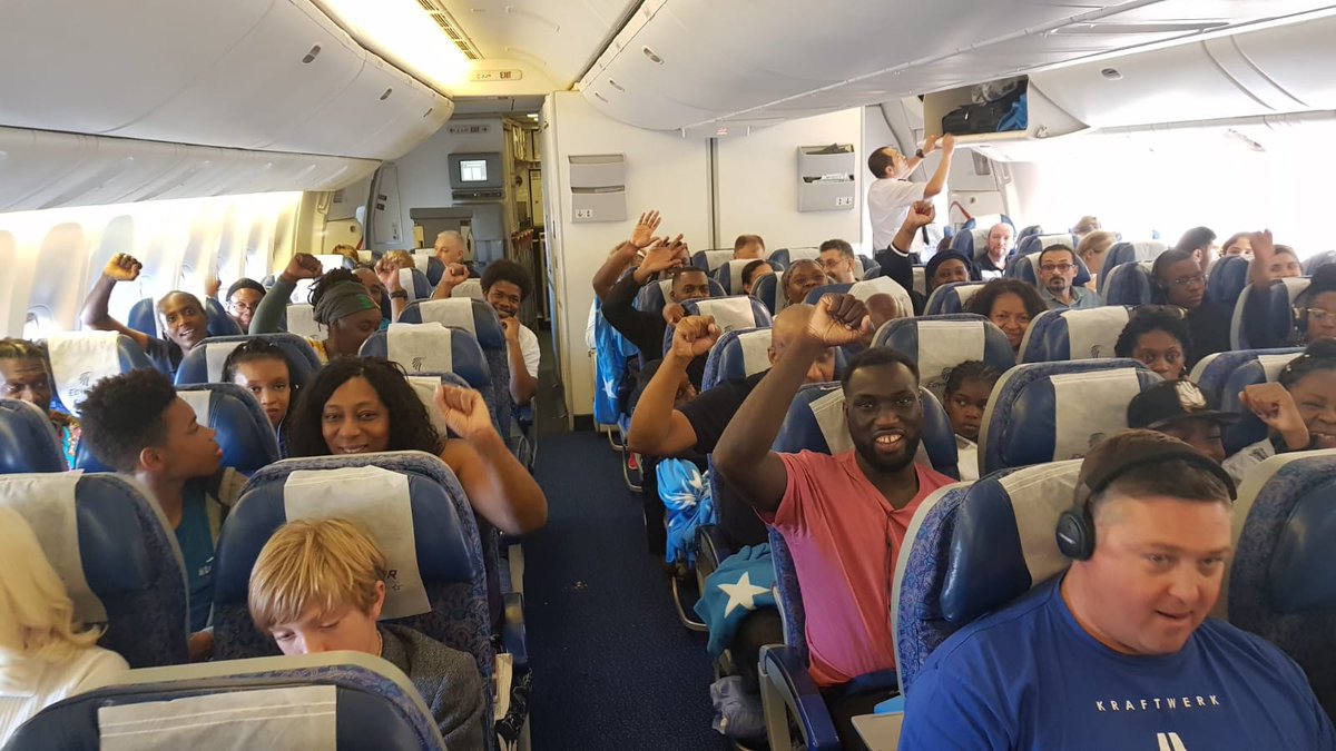 BlkHistStudies's tweet photo. Our Best of Egypt October 2018 group starting their journey with Black History Study Tours today with @egyptair on the 'Best of Egypt Tour'. Ten days of sun and sankofa! I know that will be having fun already. #BestOfEgyptTour #TimelessTours #Cario #EgyptAir #BlackHistoryMonth https://t.co/eKy4m44jUo