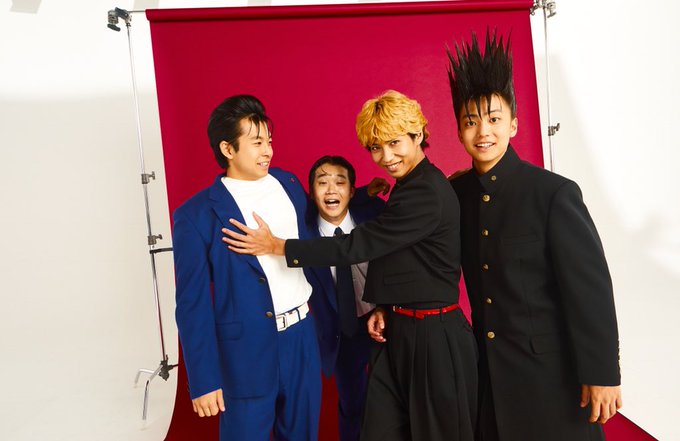 撮影させていただきました! 紙面ではたくさん写真あるので是非見てください! CUT #伊藤健太郎 賀来賢人 矢本悠馬 太賀 今日から俺は!! https//t.co/1Shk8thenQ
