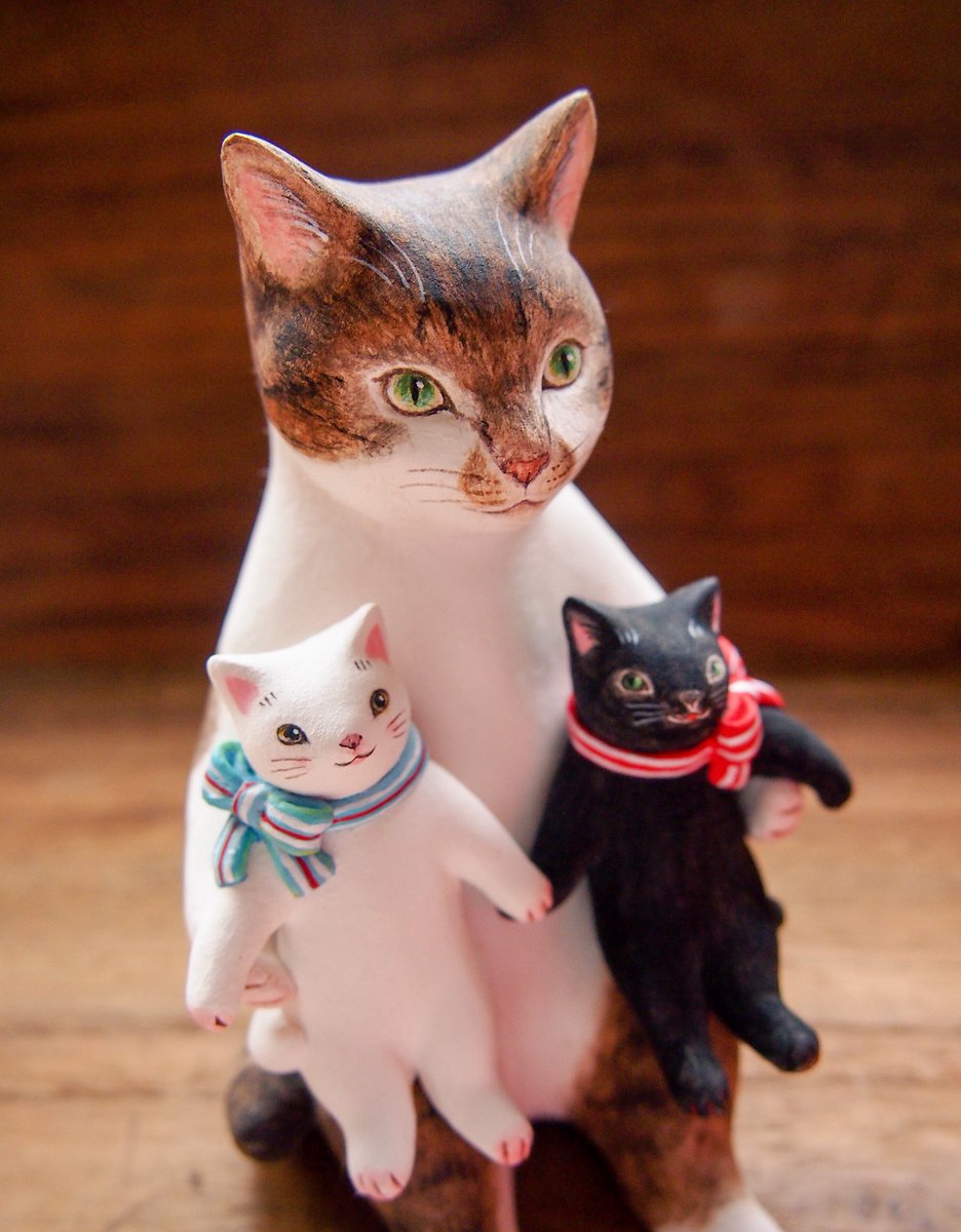 松本浩子　作品　猫　入手困難 松本浩子 作品 猫 入手困難 松本浩子  百々猫堂 (@momonekodou) さんの