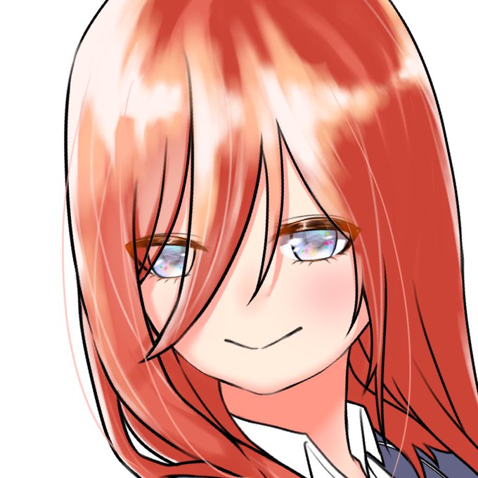 L◇X（おーきす）🍵9/6こみトレさんがTwitterに投稿した中野三玖(五等分の花嫁)のイラスト。