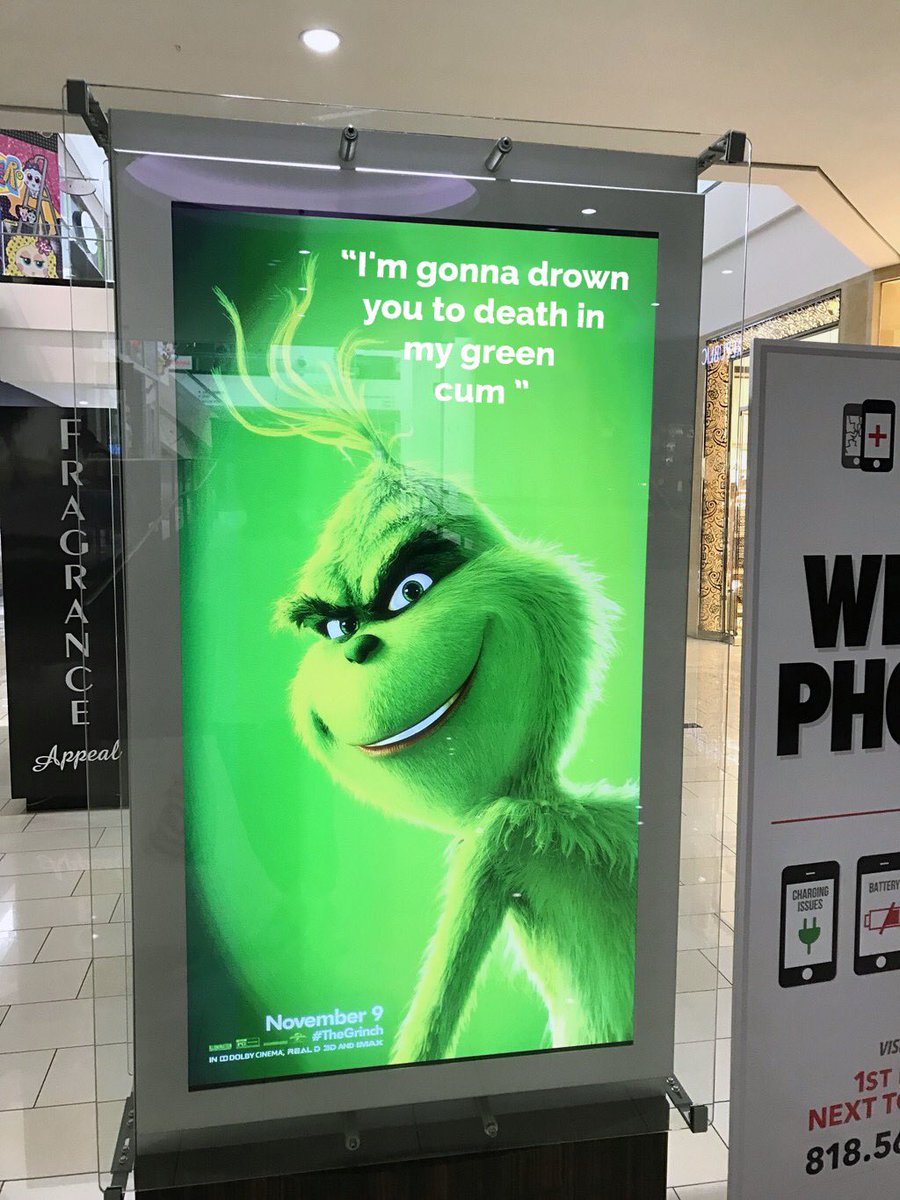 I don't like this new grinch