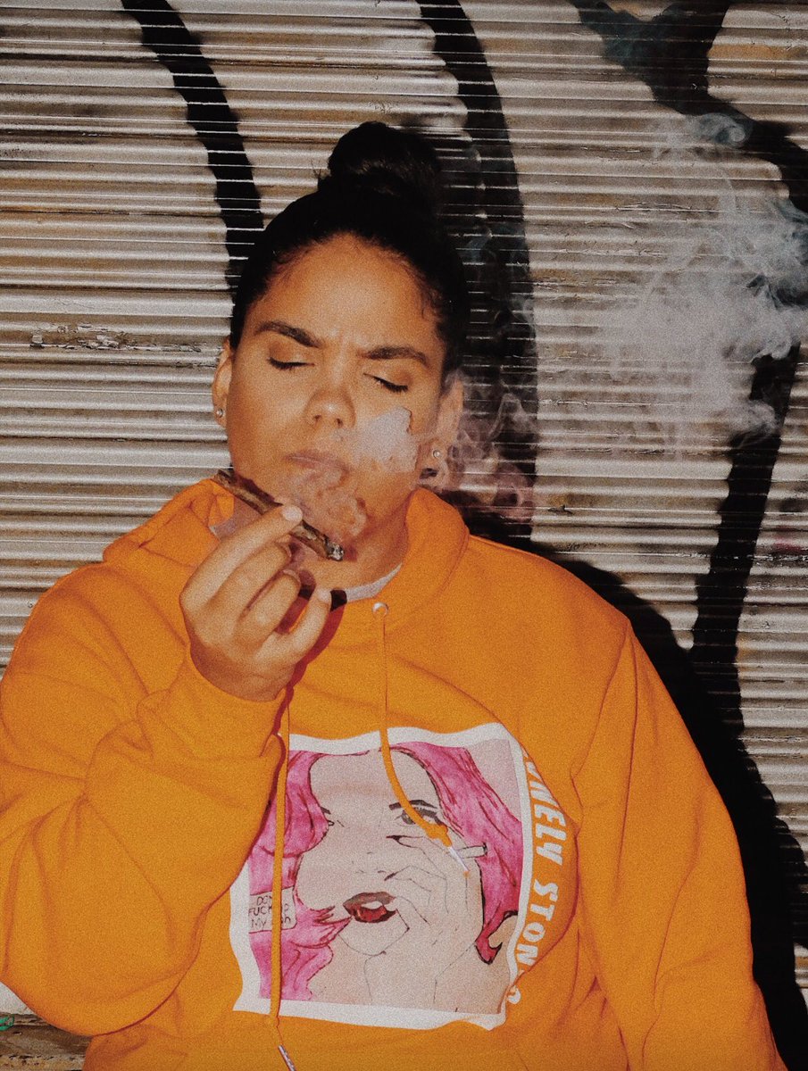 TheDelicateWay's tweet image. The “Don’t Fuck Up My High” Hoodie from the Lonely Stoner collection by dhc.