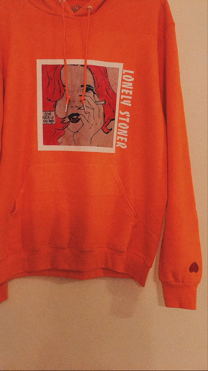 TheDelicateWay's tweet image. The “Don’t Fuck Up My High” Hoodie from the Lonely Stoner collection by dhc.