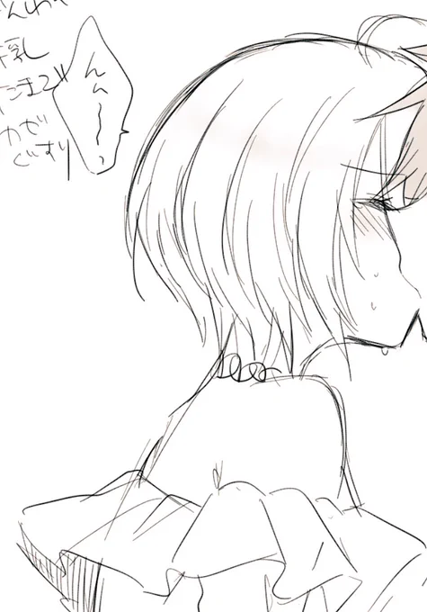 描きかけのハリほまらくがきがあったんだけど生活感あふれるメモが残されていたので供養ついでに置いておく。
いつものことながら字がやばい… 