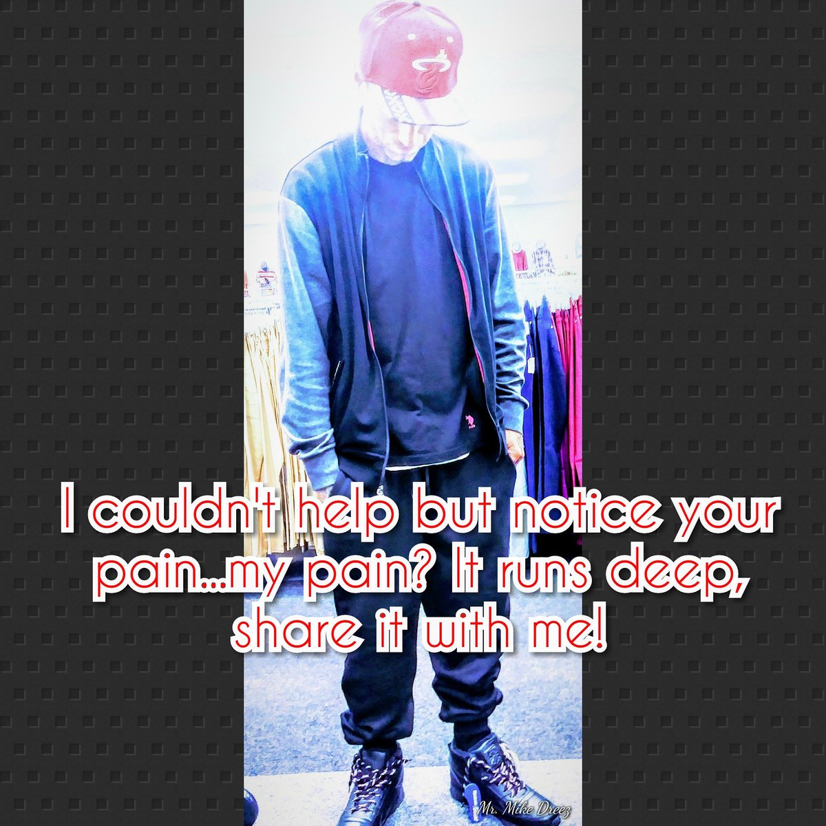 MichaelWDries's tweet photo. Wear my pain on my sleeve for the world to see.... https://t.co/97aXEHzXJZ