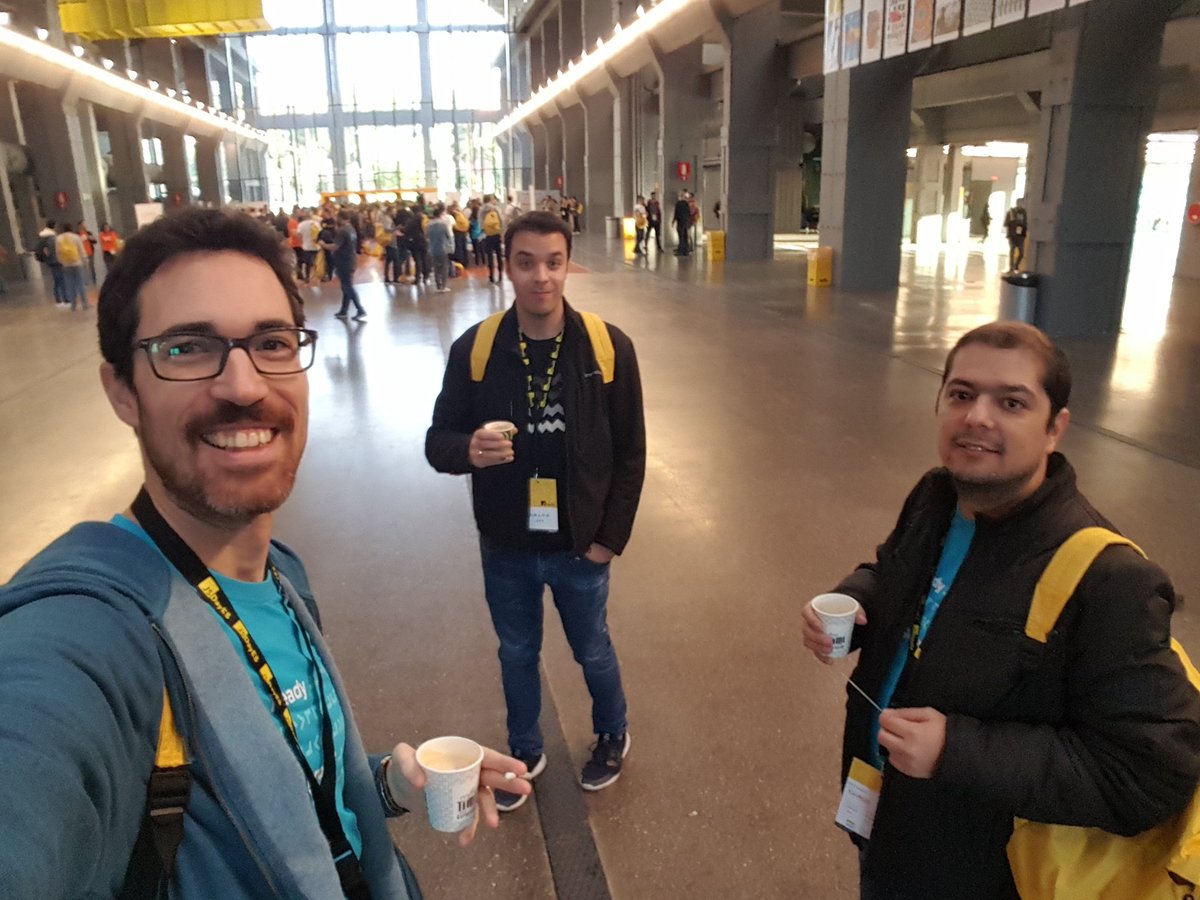 arcoe's tweet photo. Empieza #JSDayES2018 y venimos con #GFTSpain 💪 https://t.co/TIC8fUco3V