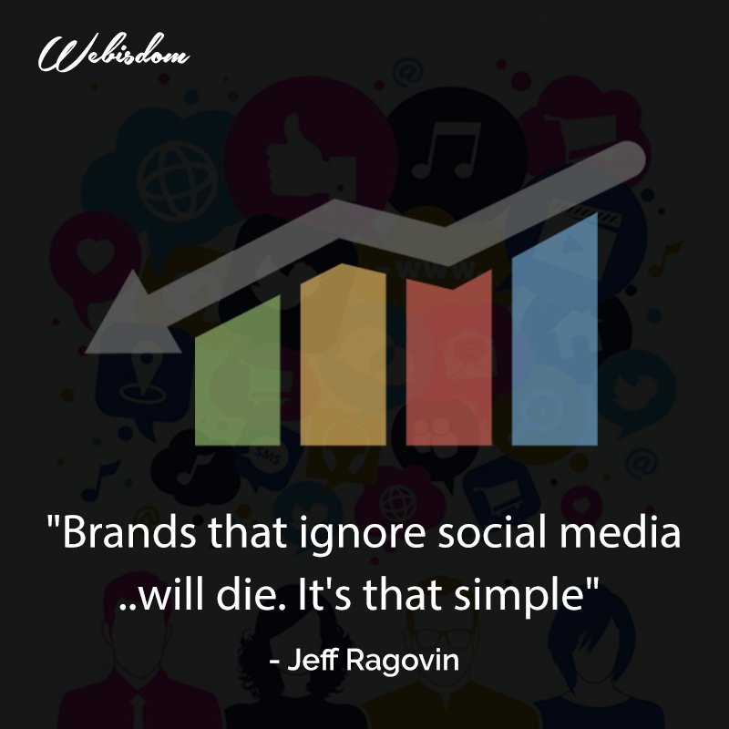 Webisdom's tweet image. Social media is here and its not going away. Its not a passing fad, be where your customers are; Social Media. 
Visit Us: buff.ly/2ExKGZ4

 #DigitalMarketing #SEO #SMM #ContentMarketiing