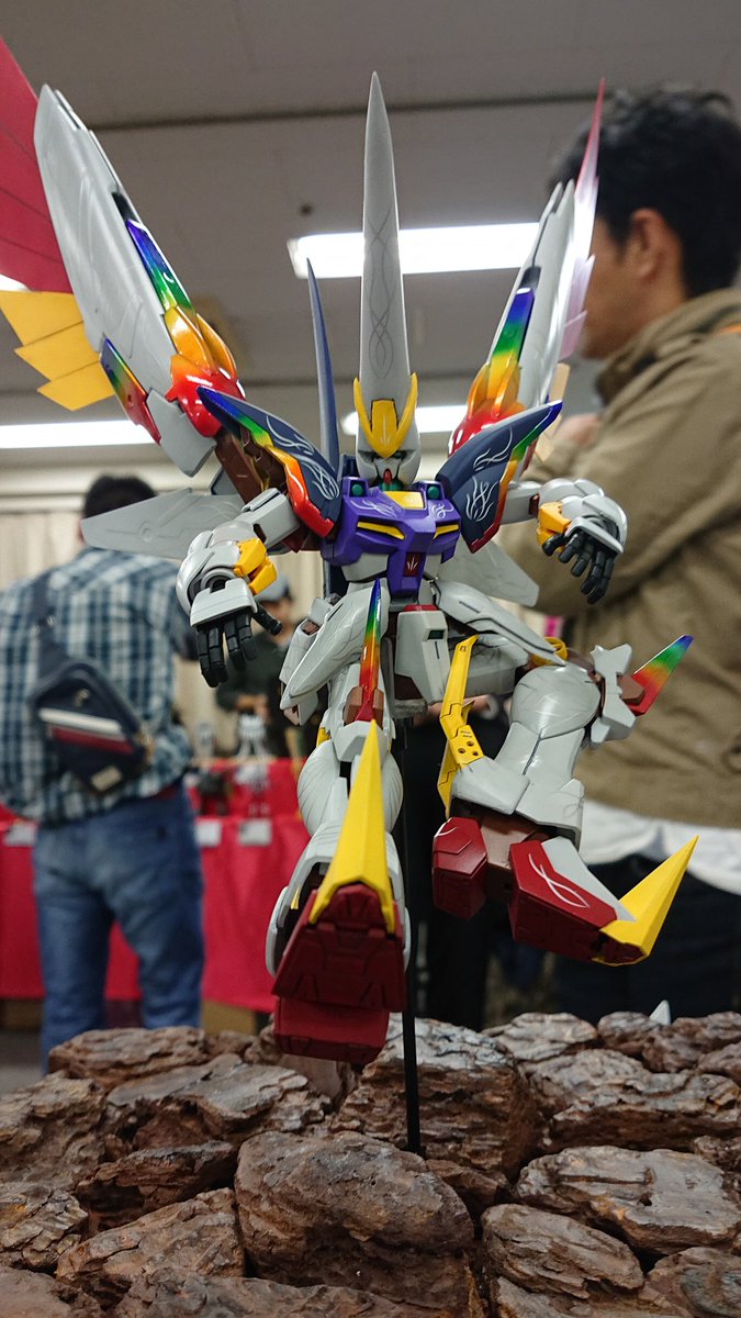 さくしゅん V Twitter 次はこちら G59さんの天剣絶刀ガンダムヘブンズソードですね 千葉しぼり展示会で一番のお気に入り機体です こちら散々熱く語らせていただいたのであまり説明はしません しかしヘブンズダートが良すぎる また岩のジオラマがドモン戦を さくしゅん V Twitter 次はこちら G59さんの天剣絶刀ガンダムヘブンズソードですね 千葉しぼり展示会で一番のお気に入り機体です こちら散々熱く語らせていただいたのであまり説明はしません しかしヘブンズダートが良すぎる また岩のジオラマがドモン戦を