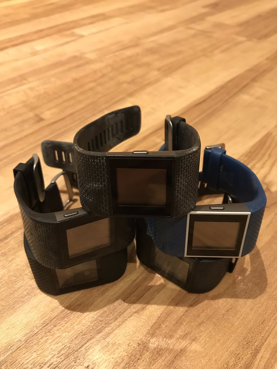 TheGrailHunter's tweet photo. Hugely disappointed with @fitbit &amp; @FitbitSurge. Contacting them again to arrange the SIXTH replacement for my surge which clearly has a design fault. Their solution is to give me another unit with exactly the same issues, which will fail again...with huge environmental impact!! https://t.co/E5KQZJ7ufb