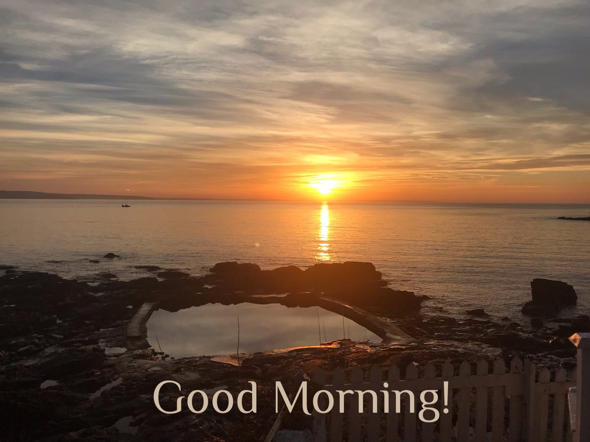 Beautiful sunrise this morning.
