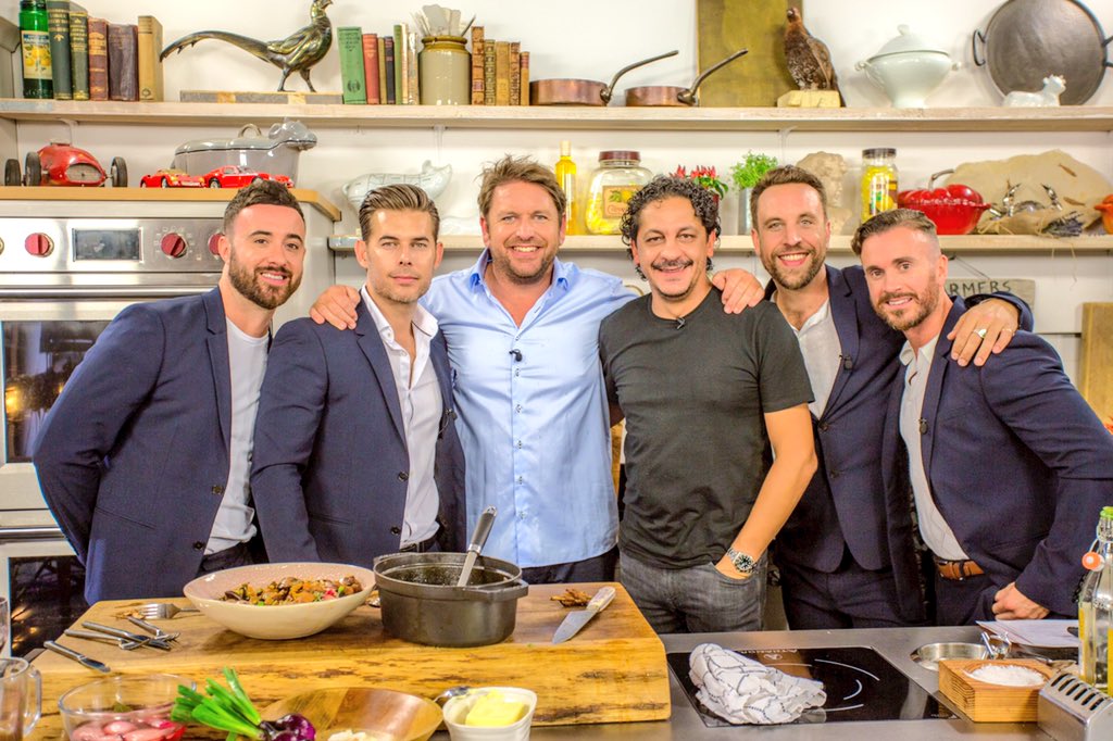 Sat_James Martin on Twitter "The kitchen is busy this morning as