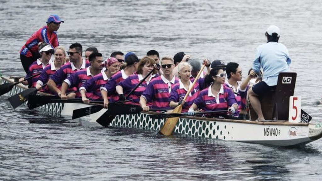 CorettaBessi's tweet photo. @Ausgrid Ausgrid 2018 Dragon Boat Team came fourth in the corporate classification. Not a trophy place but happy with our personal best time and our collaborative teamwork through our training sessions. Go team!  Now onto the storms.... https://t.co/YQ7vynbY1f