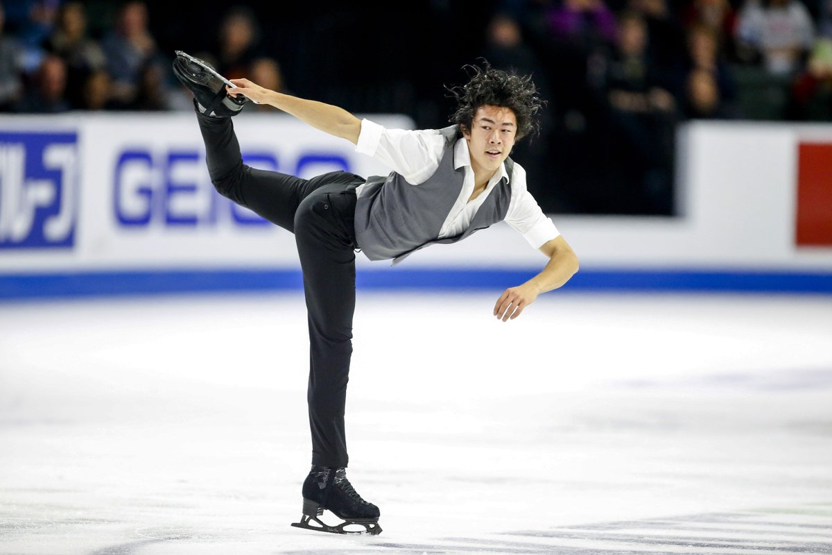 スポーツナビ フィギュアスケート編集部 スケートアメリカ 男子sp ネイサンチェン フィギュアスケート Figureskate インスタグラムでも写真を投稿しています T Co Orbkq8jhcq 写真 Usa Today Sports ロイター アフロ T Co