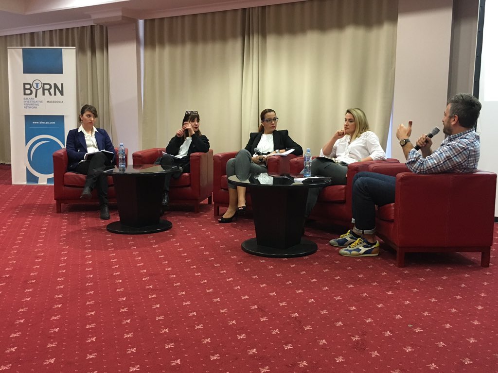 Today we are at 2nd day of “Digital Media: Quest for Sustainability” conference at #Ohrid organized by <a href="/BIRNMacedonia/">BIRN Macedonia</a> and @NLinMacedonia | <a href="/SlobaGeorgiev/">Slobodan Georgiev</a> @c6735aa31d7f45f <a href="/MirnaBuljugic/">Mirna Buljugic</a> <a href="/BesaLuci/">Besa Luci</a> <a href="/Sekulovska/">Biljana</a> speaking about restoring trust in the media in the #Balkans