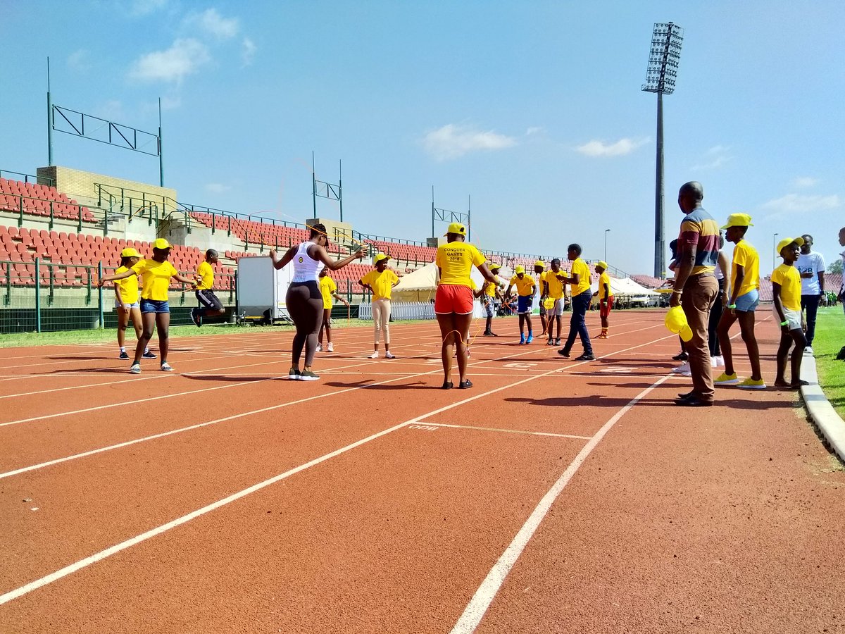 tsamthembi's tweet image. Si on! 💃💃#ConquerGames2018