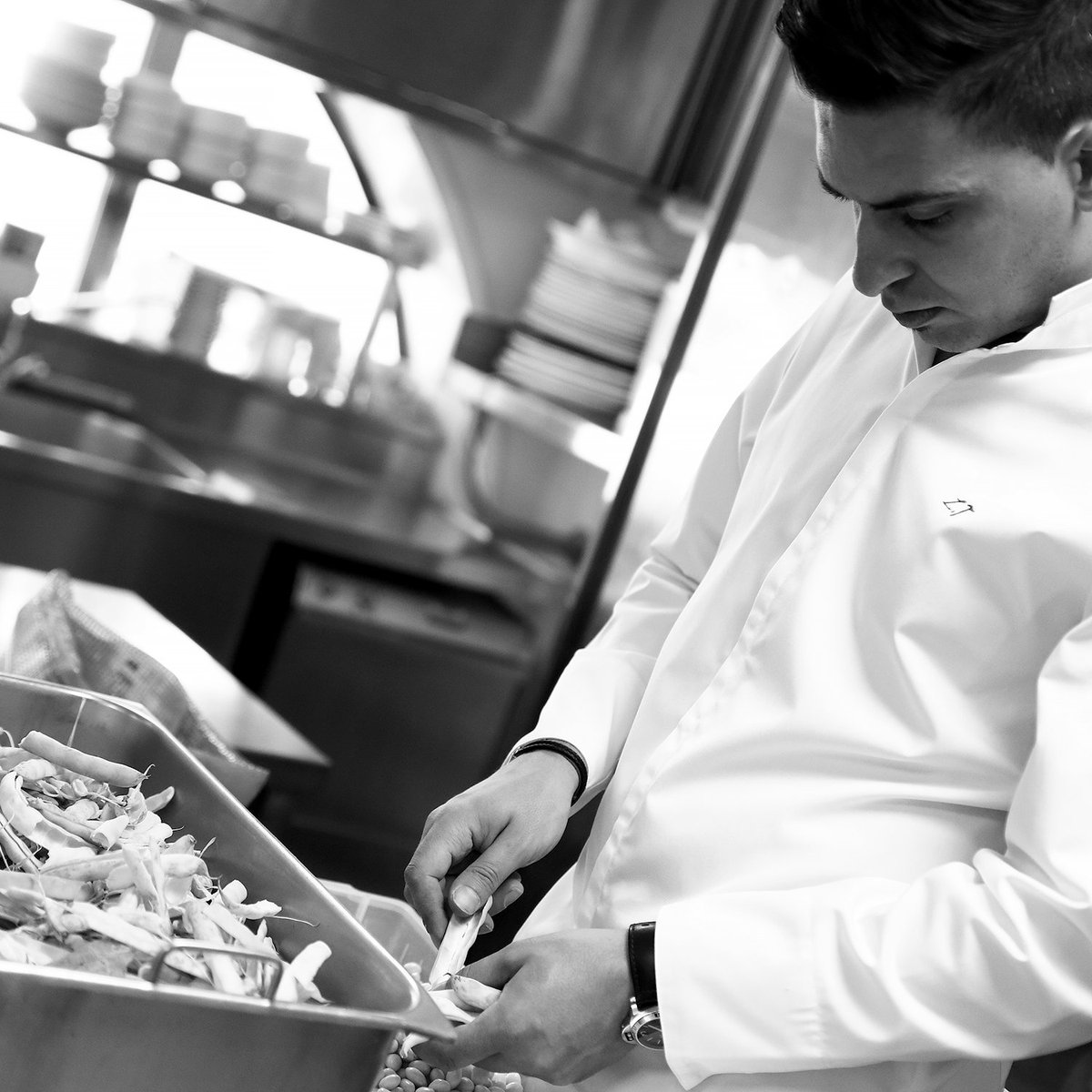 J'écosse, tu écosses, on écosse ... #Haricot #CocoDePaimpol #LuluDuVieuxPort #Marseille #MichelinStar