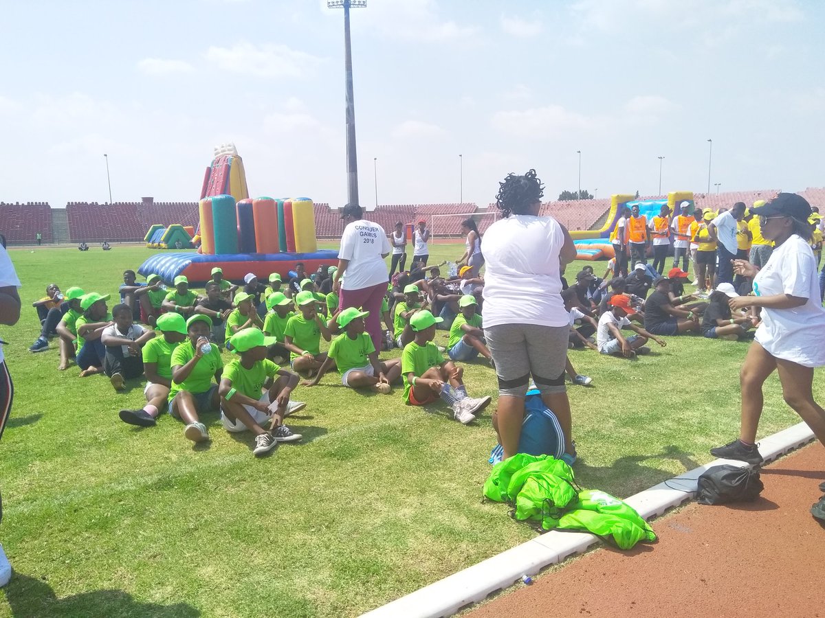 tsamthembi's tweet image. #ConquerGames2018