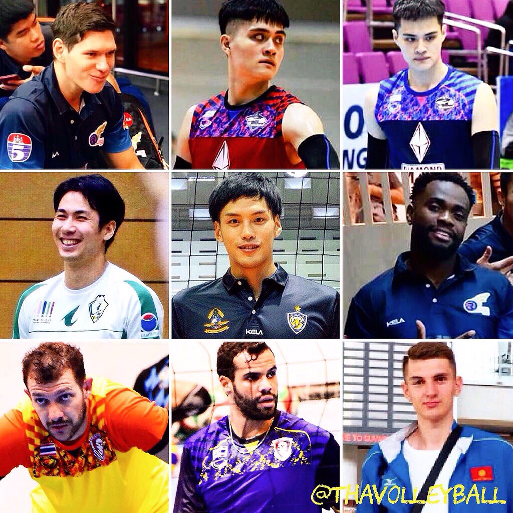 THA VOLLEYBALL on Twitter: "#VTL2019 - สรุปผู้เล่นต่างประเทศทีมชาย ใน