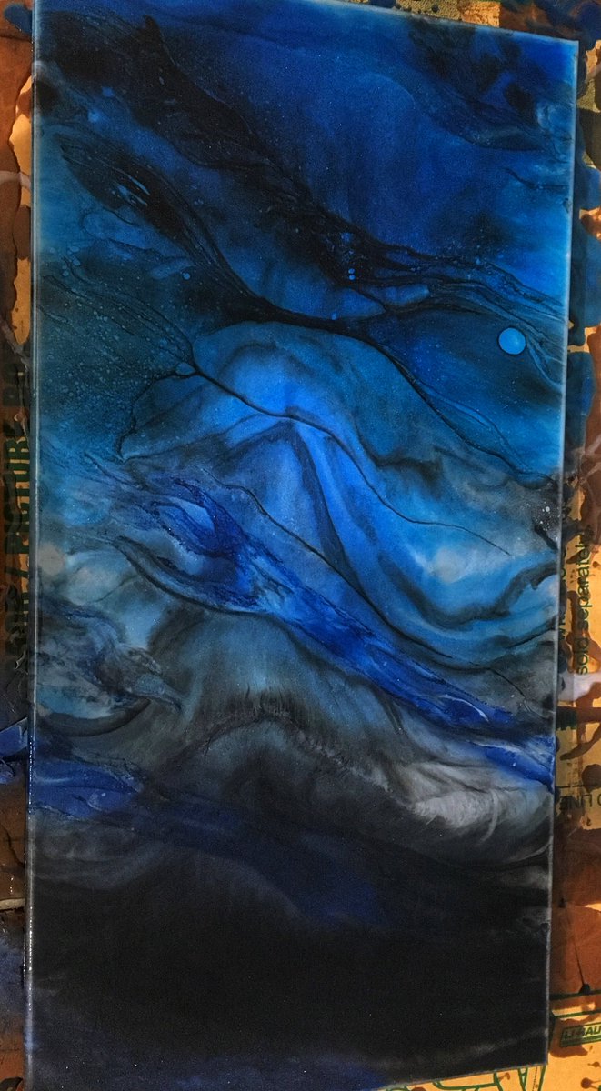 Love Resin @FluidPainting #resinpainting  #fluidart  #mixedmedia