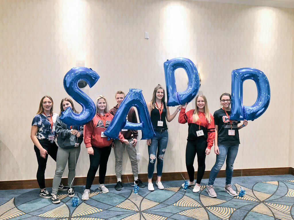 ssleson's tweet photo. CCS SADD at the #saddsask Provincial Conference 2018 https://t.co/BJ0dXKxdkz