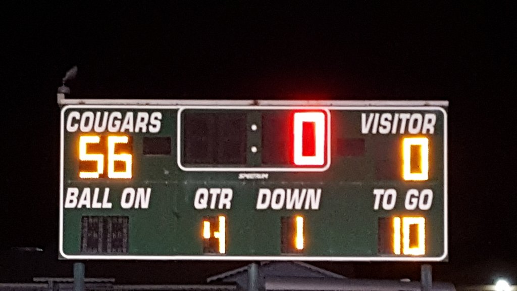 PC_Cougars's tweet photo. Huge region win over ALA on Senior Night. THANK YOU to the c/o 2019! We're proud of you on and off the field. https://t.co/FAvHNuYFqc