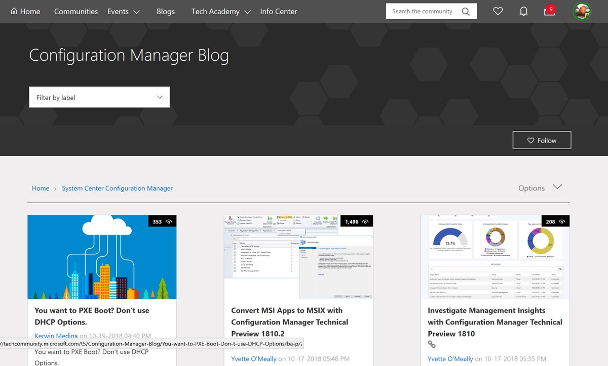 JamesvandenBerg's tweet photo. NEW #Microsoft  Configuration Manager Blog !https://t.co/B62Fa7VO2L #Sysctr #SCCM #Currentbranch #MVPbuzz #ConfigMgr JOIN the TechCommunity and Follow @MSTCommunity https://t.co/huIqcwjMBf