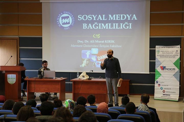 🇹 Karabük Üniversitesi'nde düzenlenen “Bağlan Ama Bağımlı Olma”📲 konulu konferansta öğrenci arkadaşlarımızla bir araya geldik ve çok güzel vakit geçirdik.😊  Sosyal medya bağımlılığına yönelik çözüm yolları sunmaya çalıştık. kulliye.karabuk.edu.tr/baglan-ama-bag…

milatgazetesi.com/egitim/baglan-…
